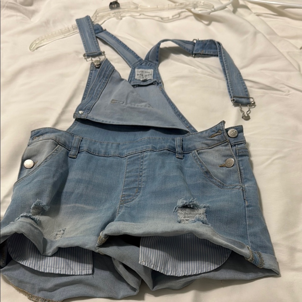 Wax Jean Light Blue Denim Overalls